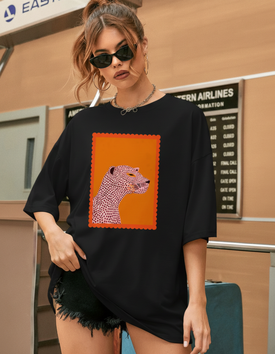 PANTHER OVERSIZED T-SHIRT