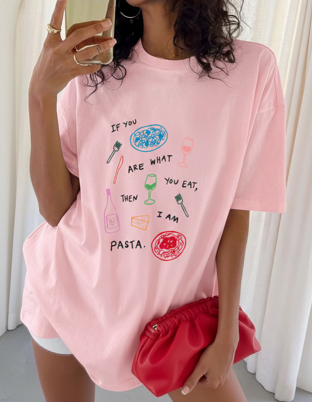 PASTA OVERSIZED T-SHIRT