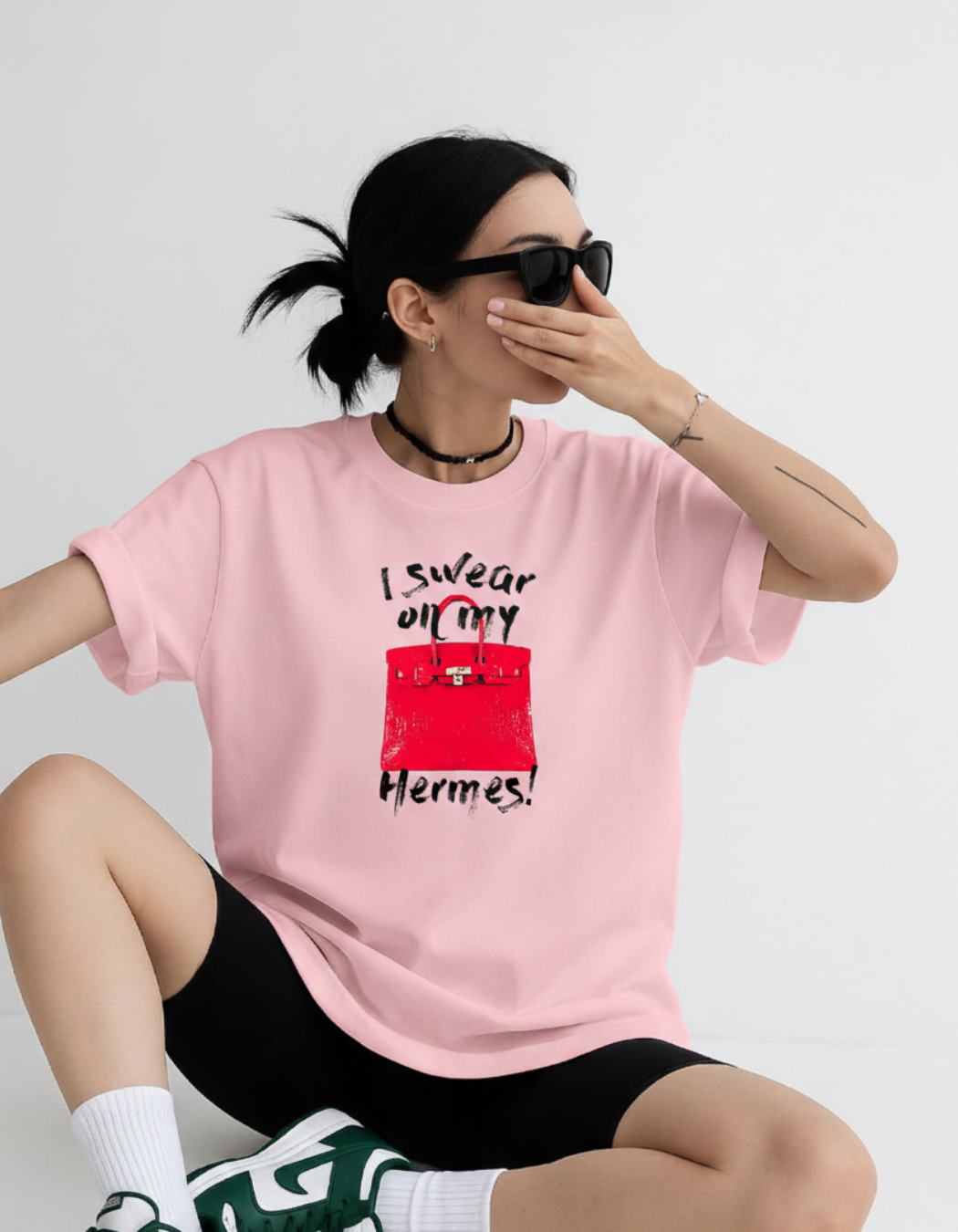 I SWEAR OVERSIZED T-SHIRT