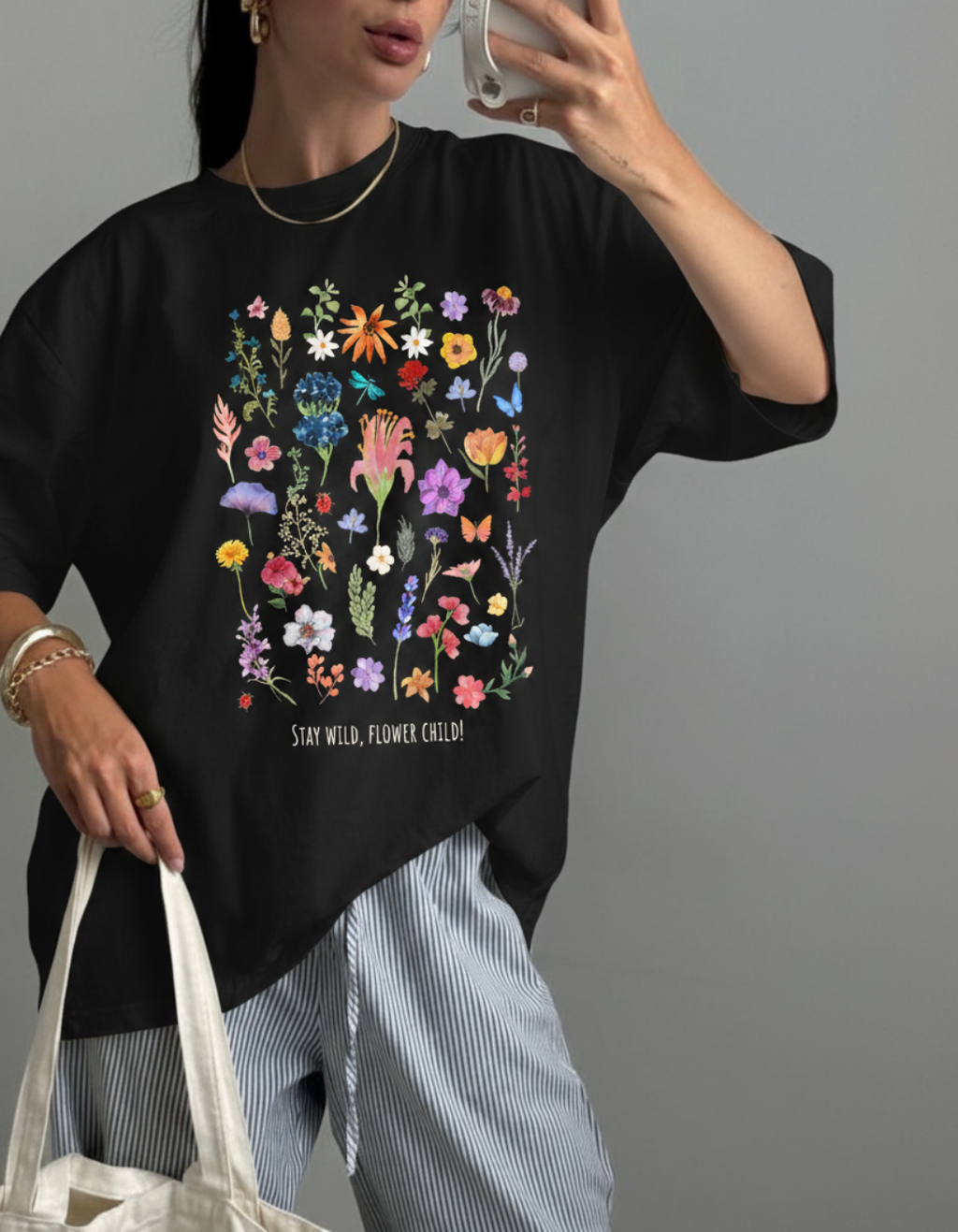 STAY WILD OVERSIZED T-SHIRT