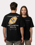 TIME IS TICKING OVERSIZED T-SHIRT
