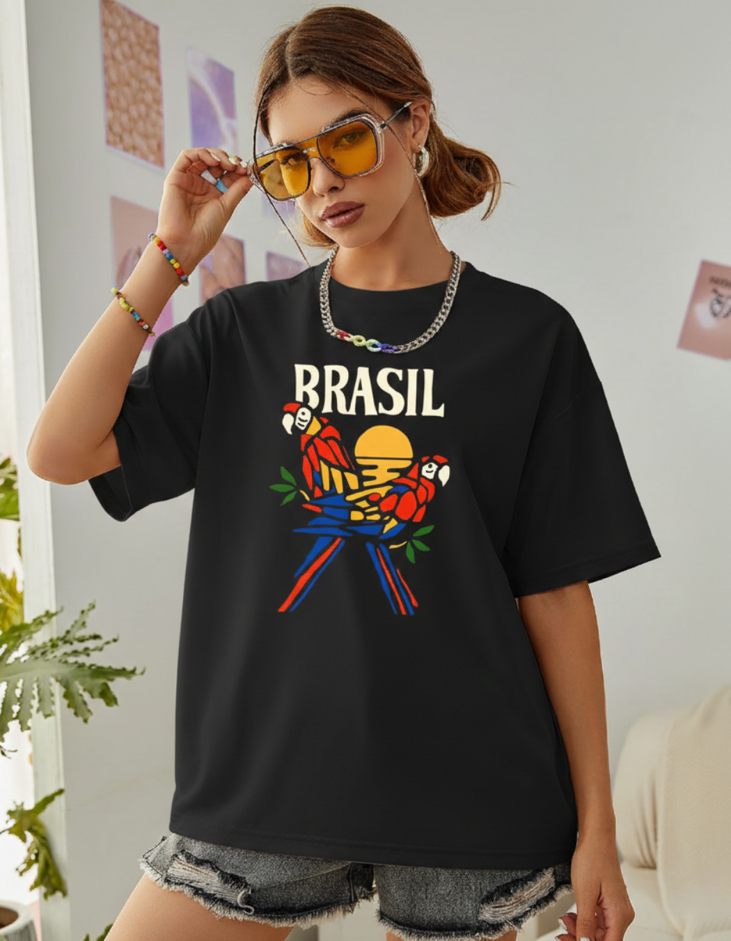 BRASIL OVERSIZED T-SHIRT