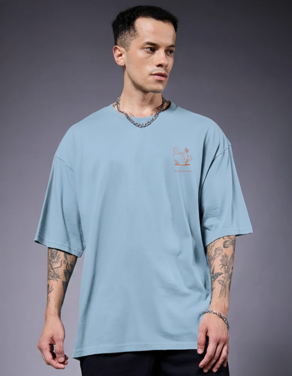 SLOW SUNDAYS COFFEE CLUB OVERSIZED T-SHIRT