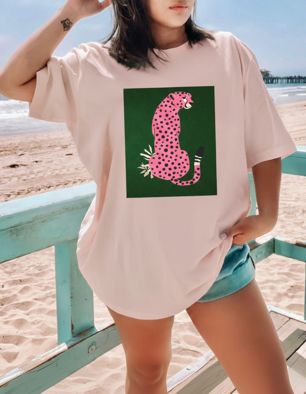 PINK PANTHER OVERSIZED T-SHIRT