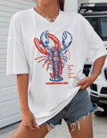 LOBSTER WHIP OVERSIZED T-SHIRT