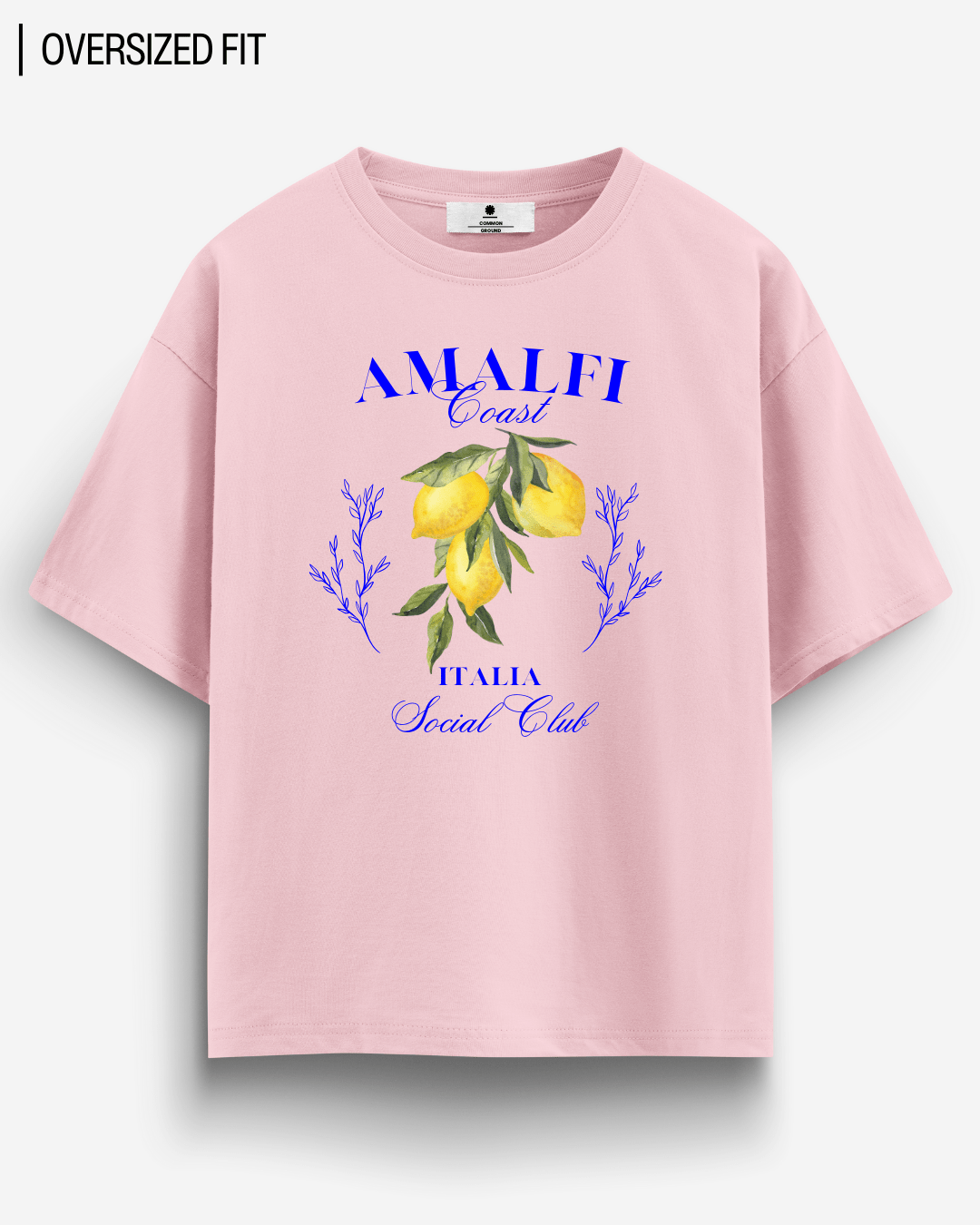 AMALFI COAST SOCIAL CLUB OVERSIZED T-SHIRT