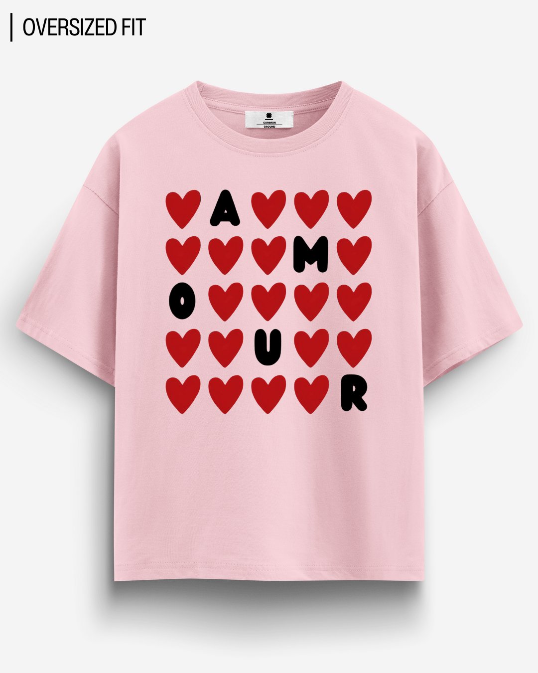 AMOUR OVERSIZED T-SHIRT