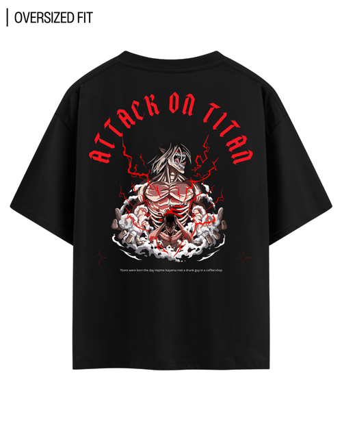 ATTACK ON TITAN OVERSIZED T-SHIRT