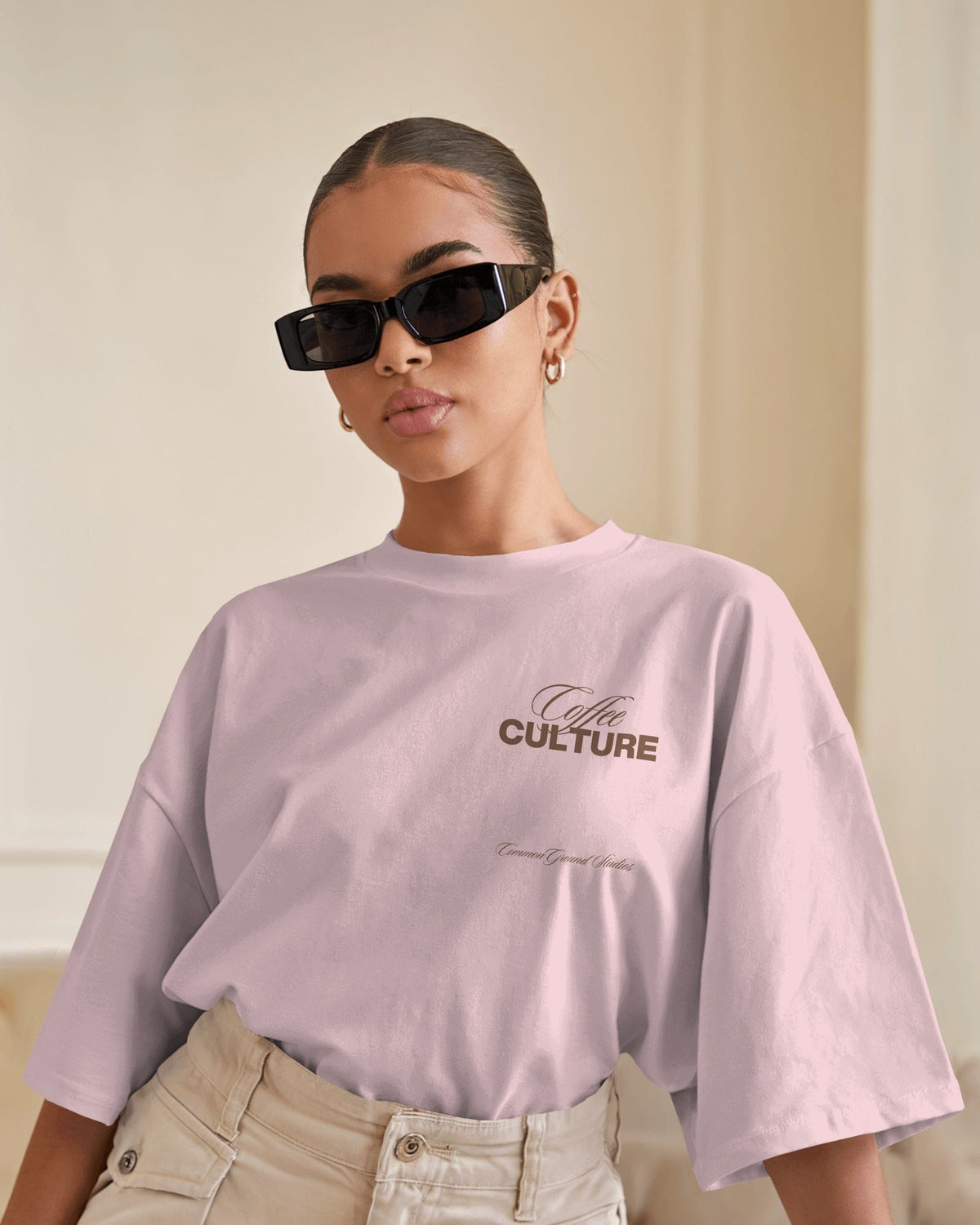 COFFEE CULTURE OVERSIZED T-SHIRT