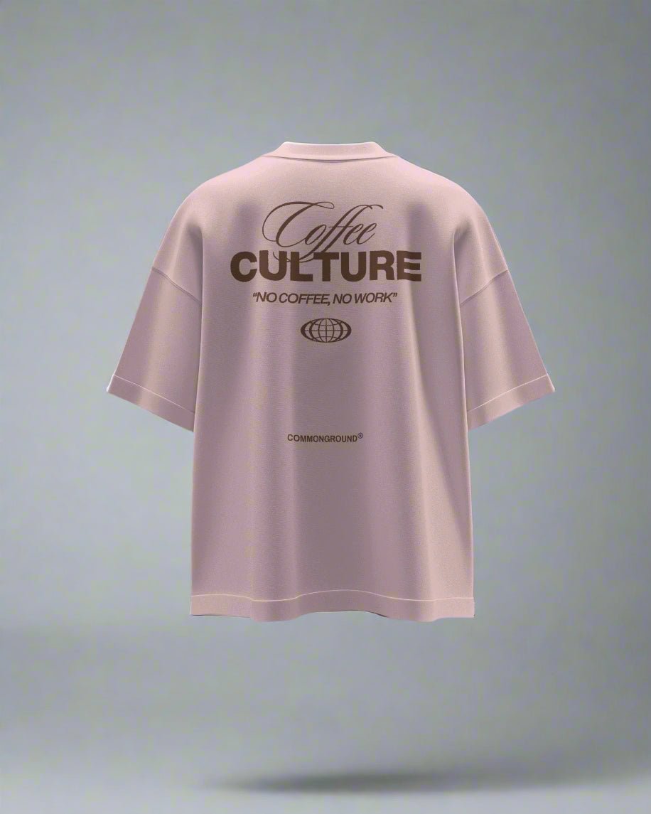 COFFEE CULTURE OVERSIZED T-SHIRT
