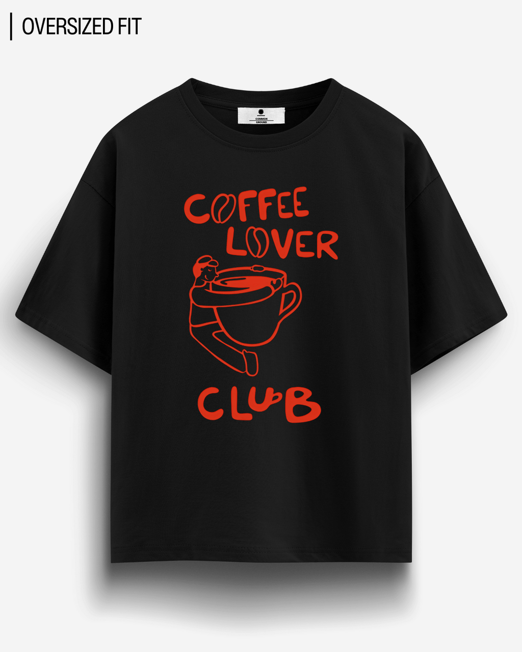 COFFEE LOVER CLUB OVERSIZED T-SHIRT