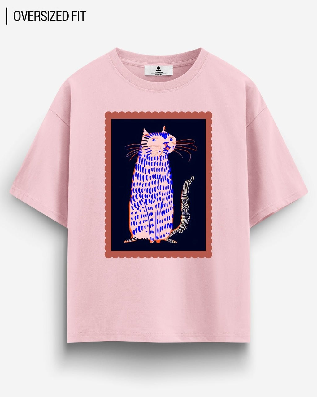 COOL CAT OVERSIZED T-SHIRT