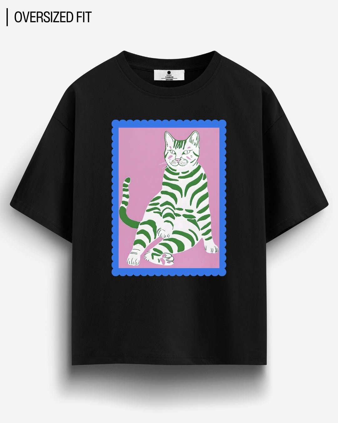 HEY CAT OVERSIZED T-SHIRT