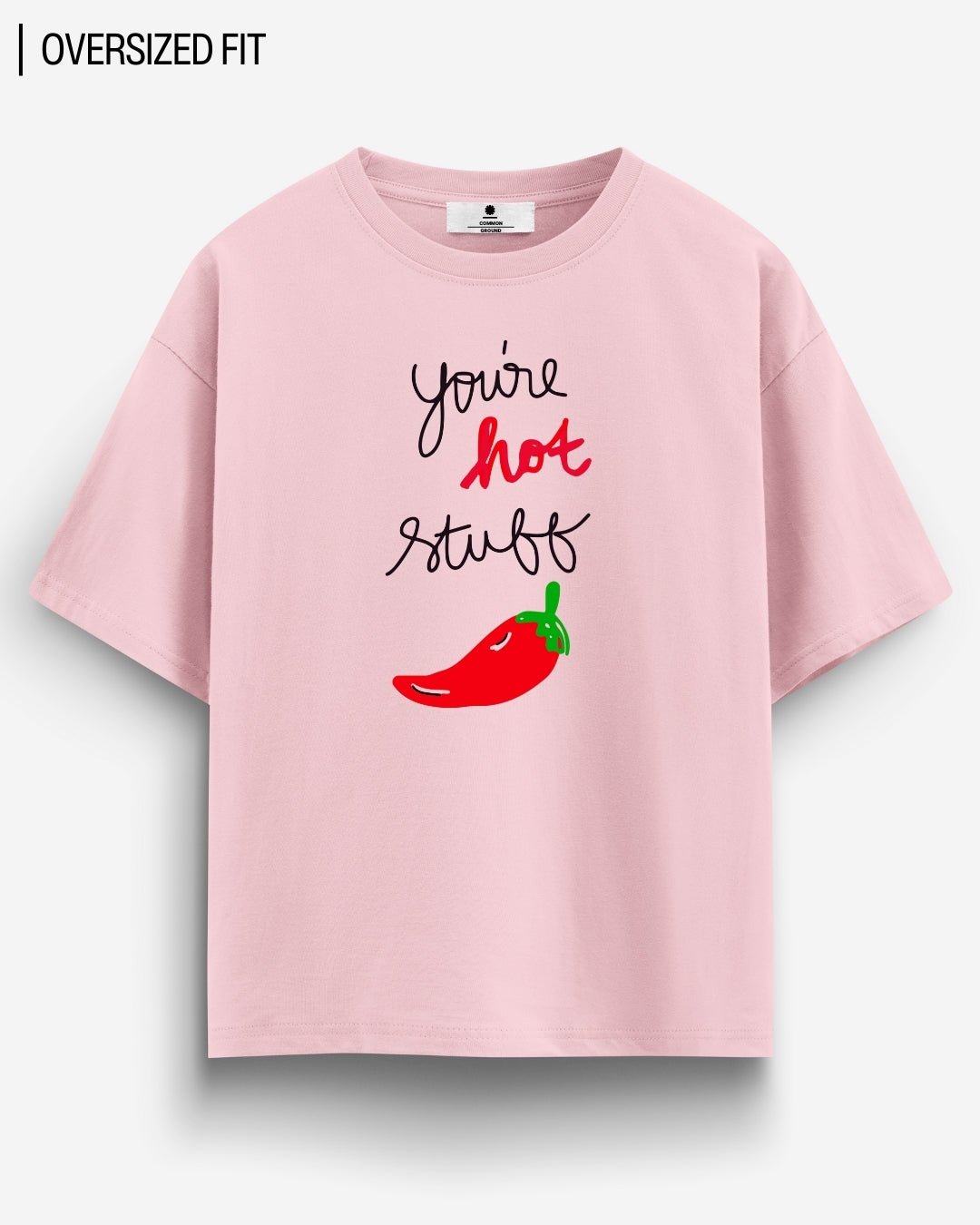 HOT STUFF OVERSIZED T-SHIRT