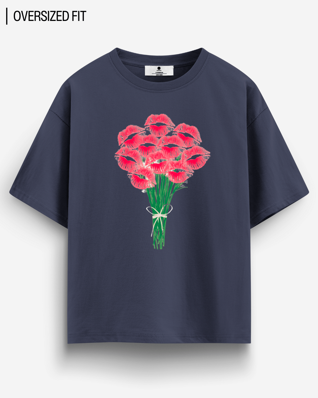 KISSES OVERSIZED T-SHIRT