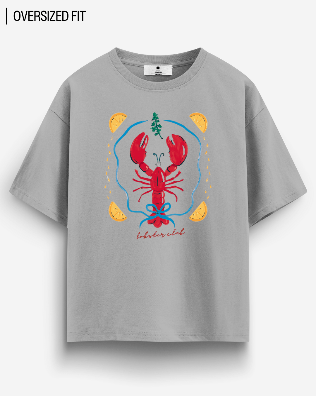 LOBSTER CLUB OVERSIZED T-SHIRT
