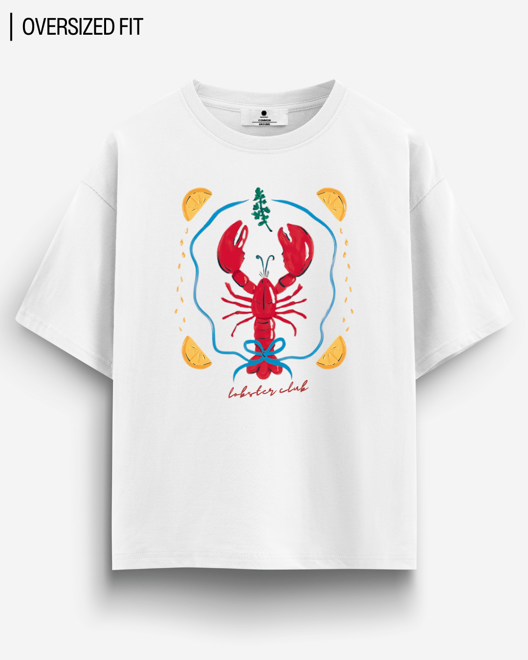 LOBSTER CLUB OVERSIZED T-SHIRT