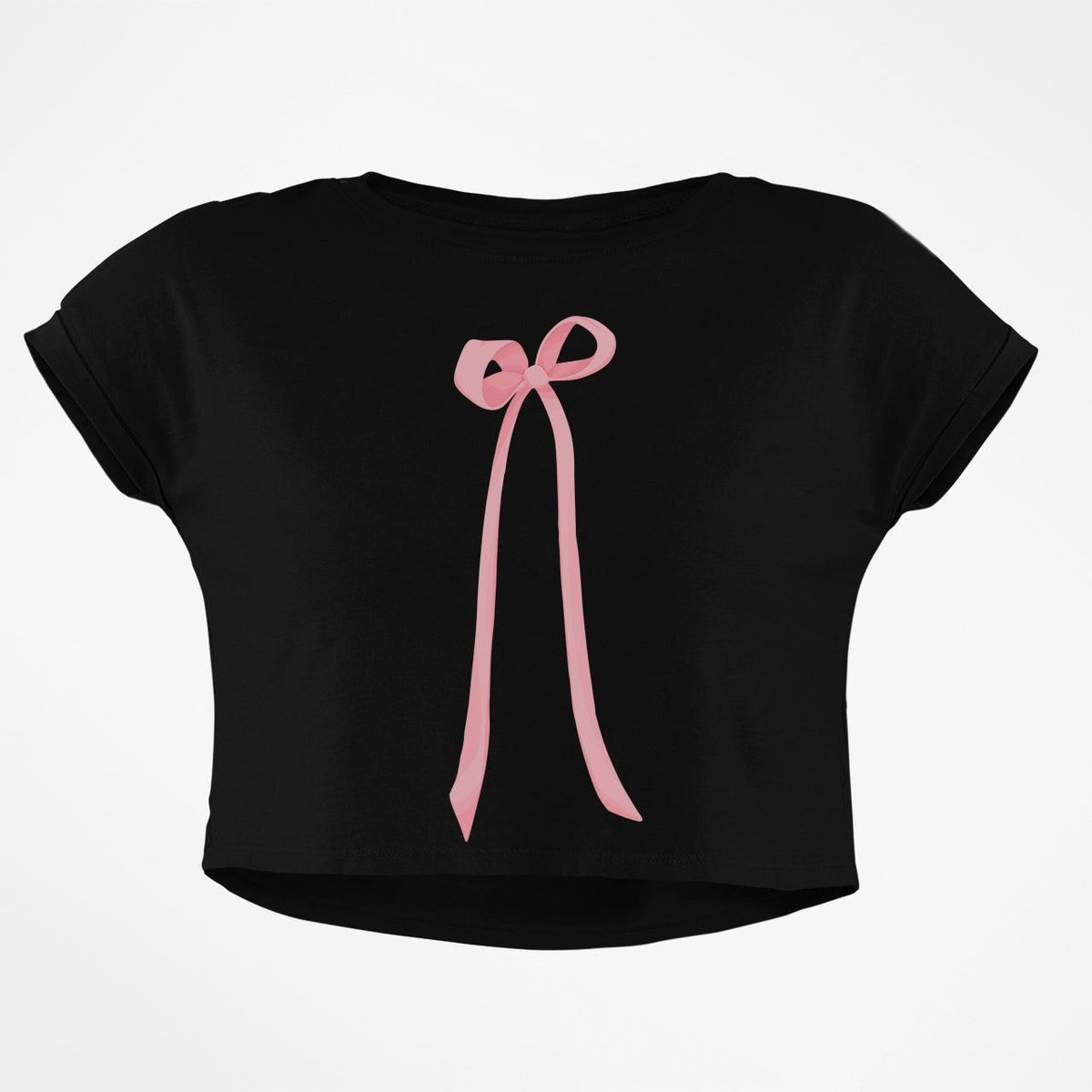 LONG PRINCESS BOW CROP TOP