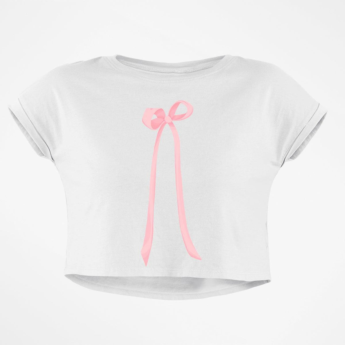 LONG PRINCESS BOW CROP TOP