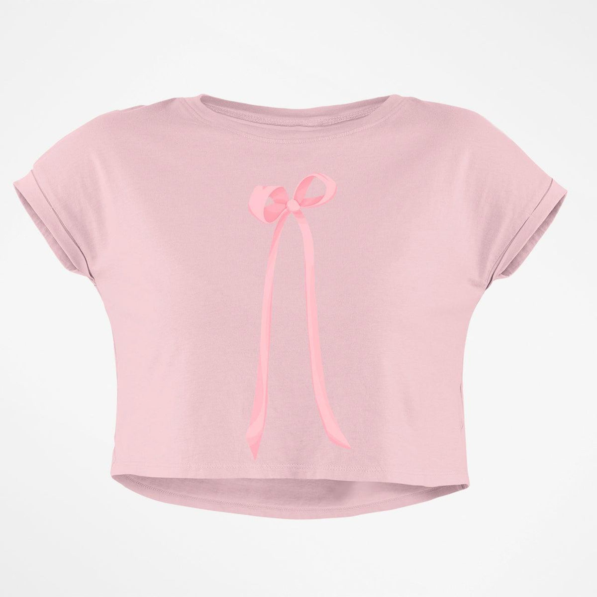 LONG PRINCESS BOW CROP TOP