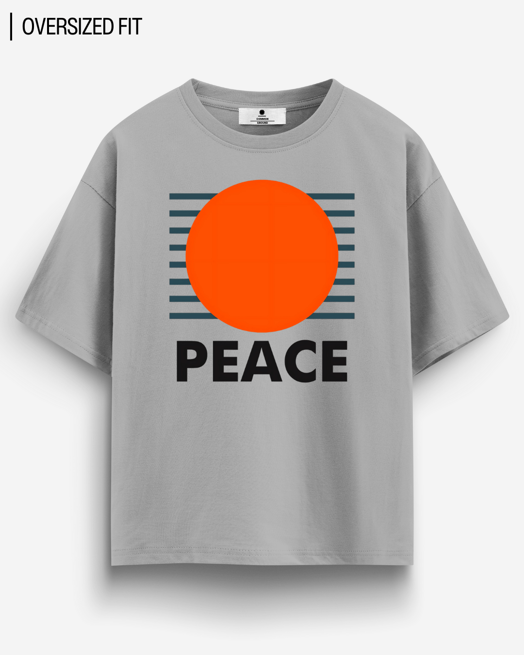 PEACE OVERSIZED T-SHIRT