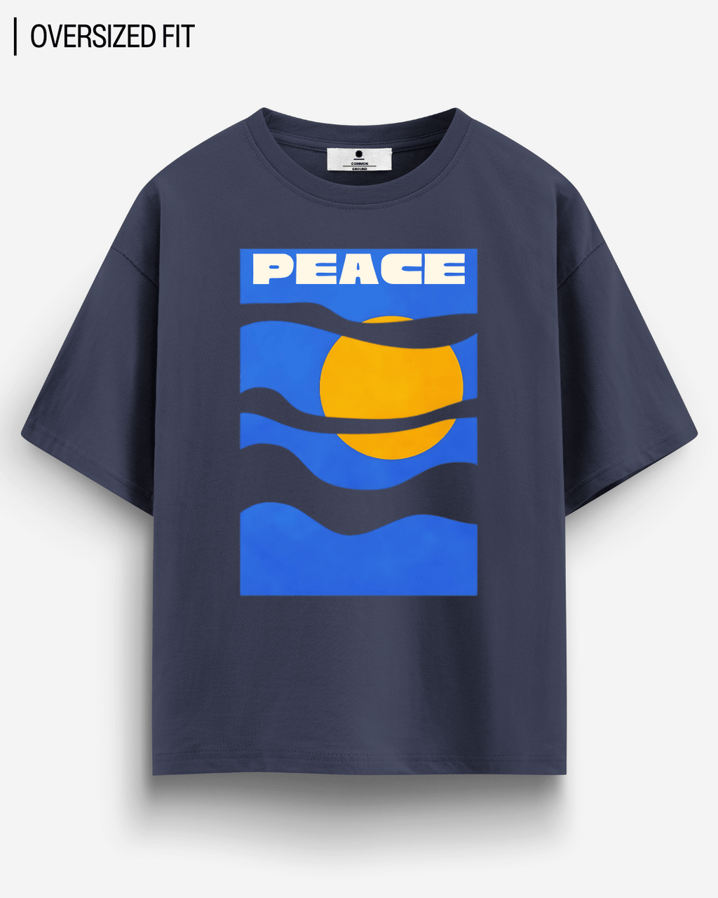 PEACE OVERSIZED T-SHIRT