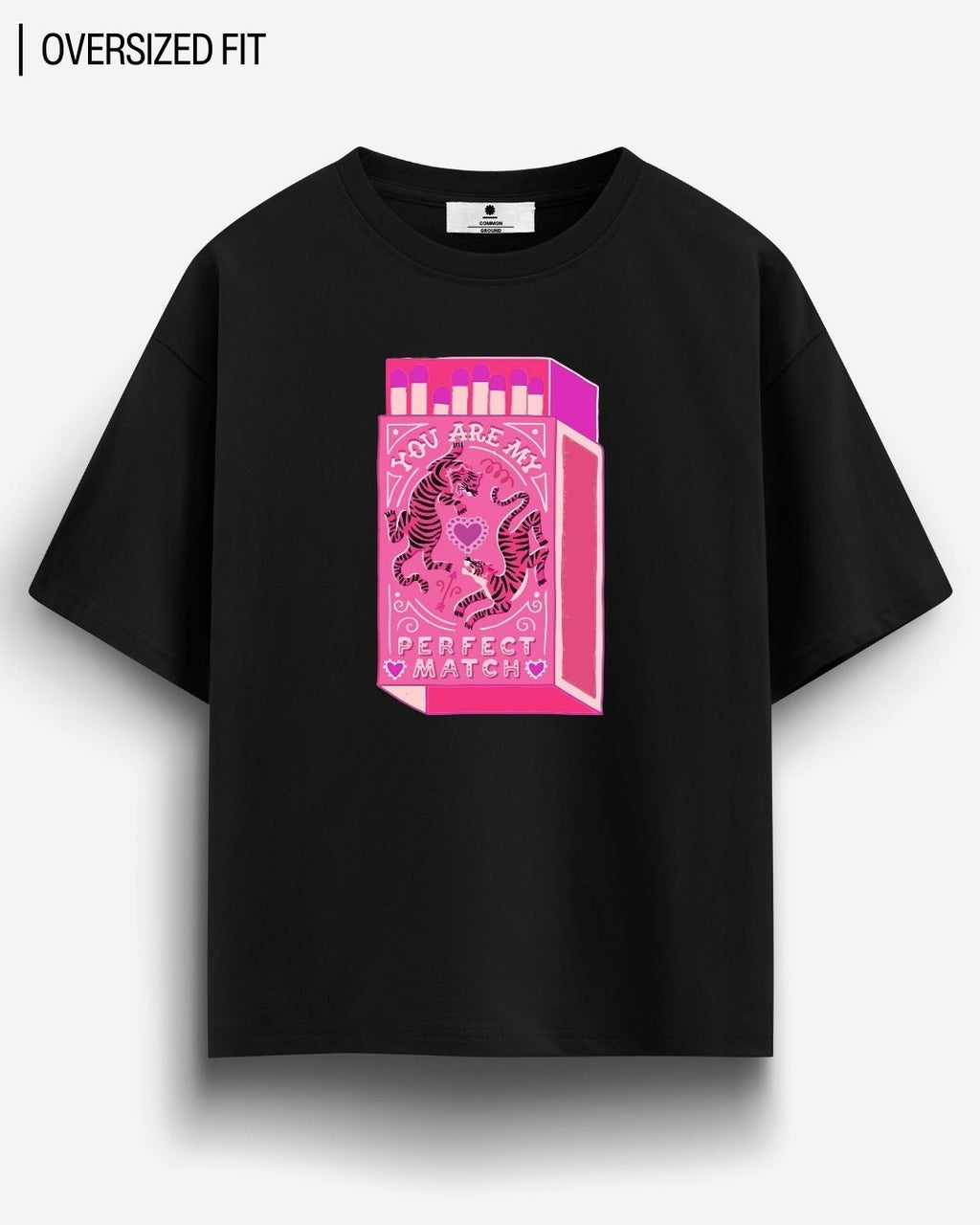 PERFECT MATCH OVERSIZED T-SHIRT