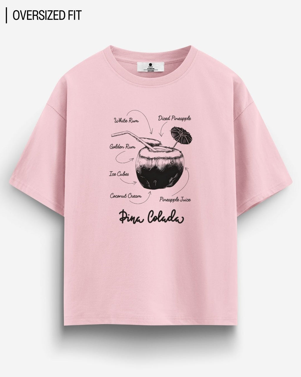 PINA COLADA OVERSIZED T-SHIRT