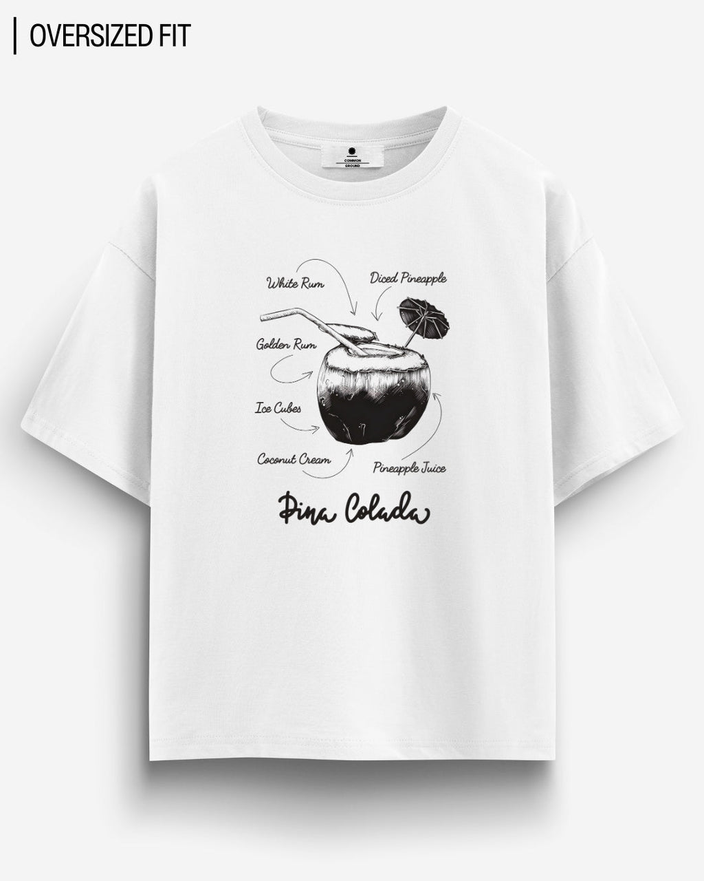 PINA COLADA OVERSIZED T-SHIRT