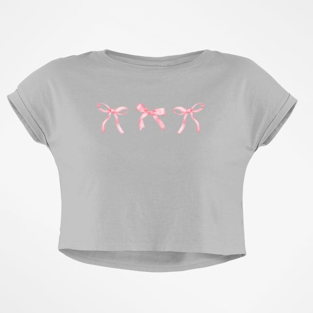 PRINCESS BOWS CROP TOP