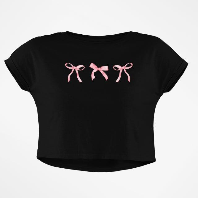 PRINCESS BOWS CROP TOP