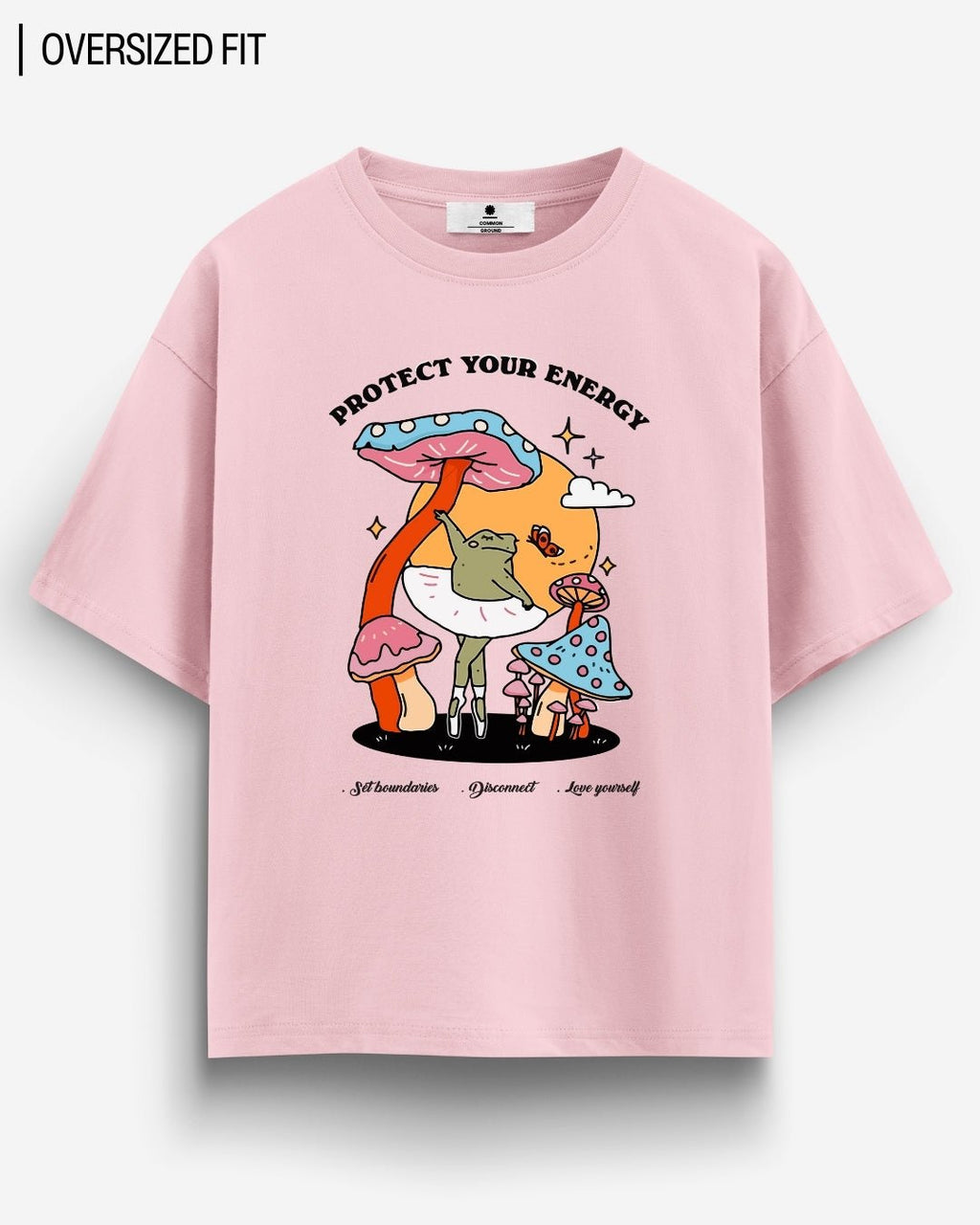 PROTECT YOUR ENERGY OVERSIZED T-SHIRT