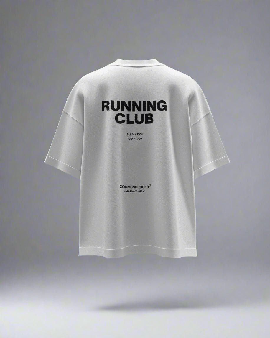 RUNNING CLUB OVERSIZED T-SHIRT