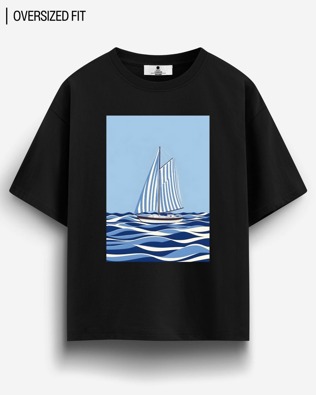 SAILING OVERSIZED T-SHIRT