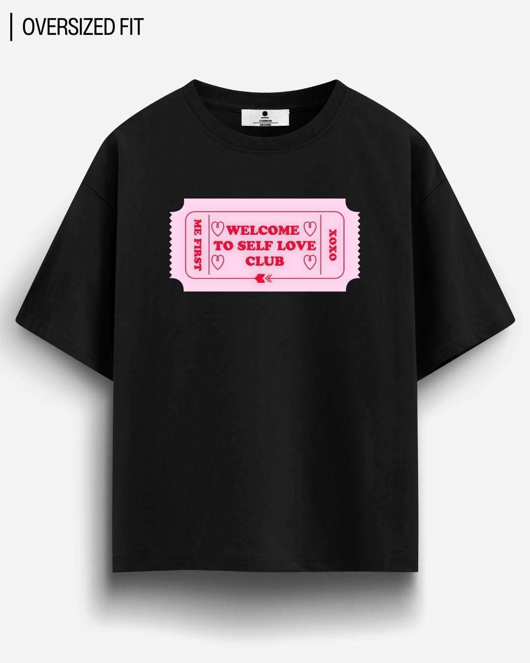SELF LOVE CLUB OVERSIZED T-SHIRT