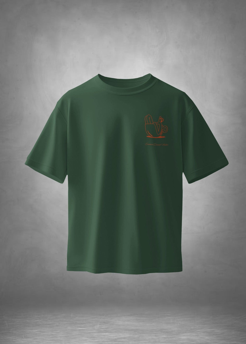 SLOW SUNDAYS COFFEE CLUB OVERSIZED T-SHIRT