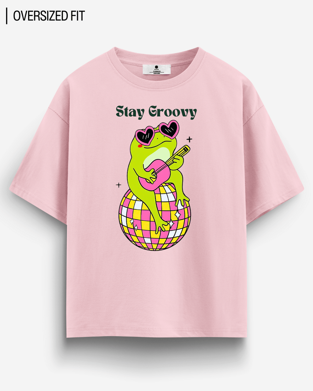 STAY GROOVY OVERSIZED T-SHIRT