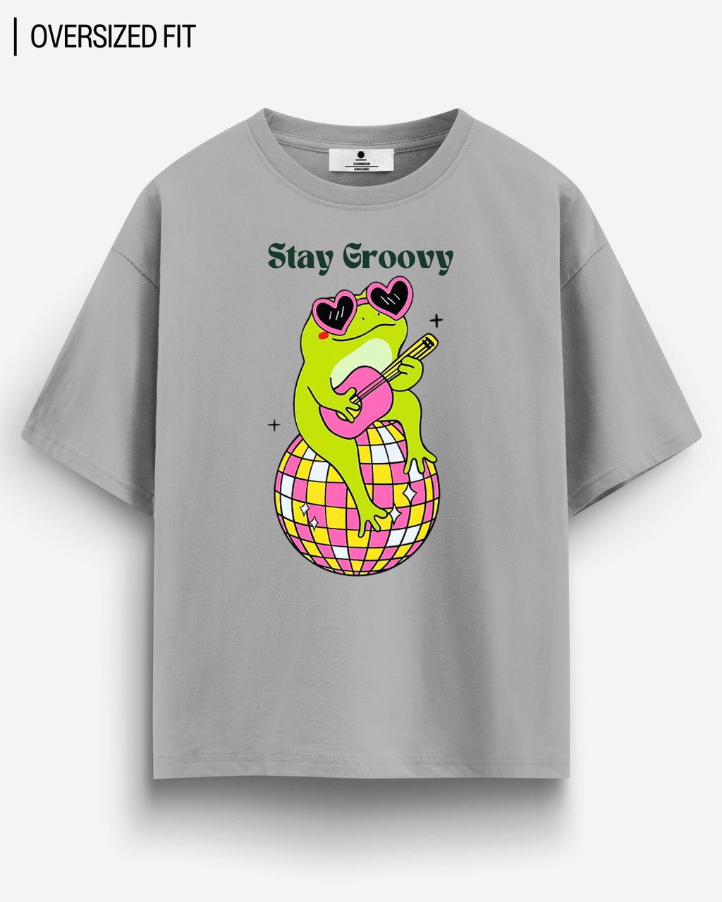 STAY GROOVY OVERSIZED T-SHIRT