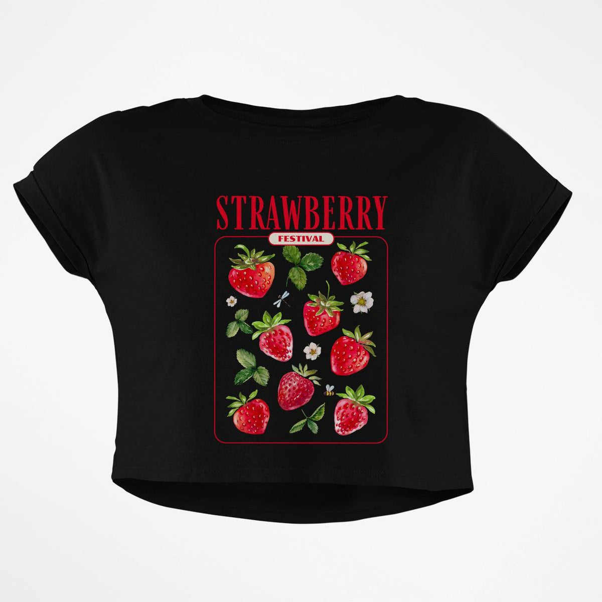 STRAWBERRY FESTIVAL CROP TOP