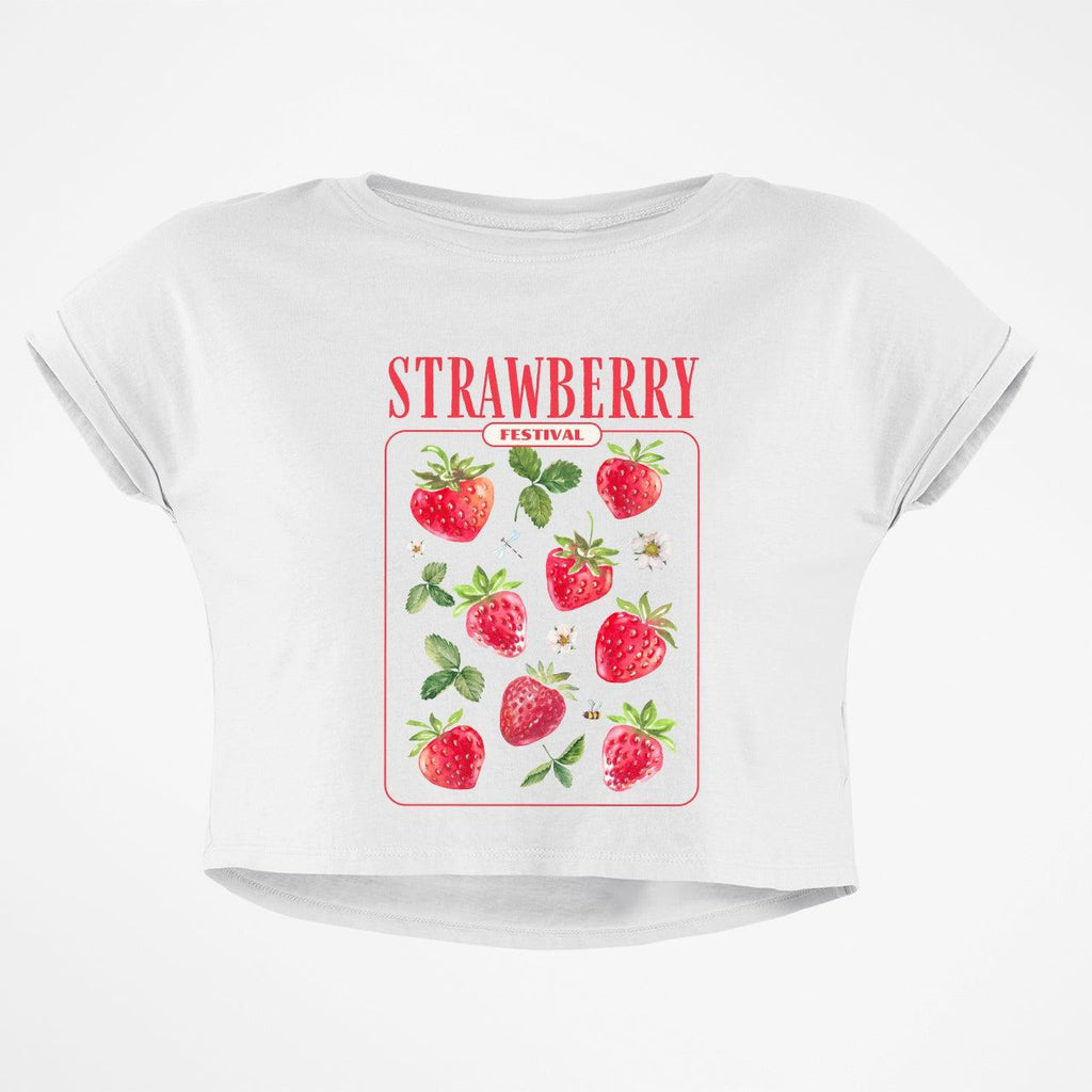 STRAWBERRY FESTIVAL CROP TOP