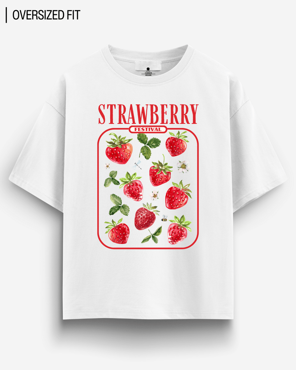 STRAWBERRY FESTIVAL OVERSIZED T-SHIRT