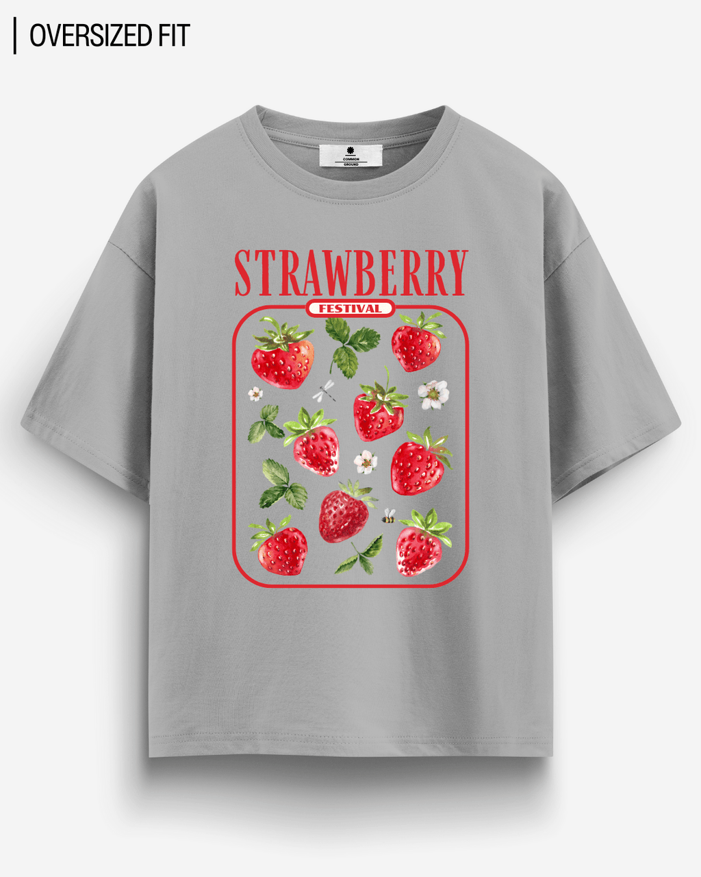 STRAWBERRY FESTIVAL OVERSIZED T-SHIRT