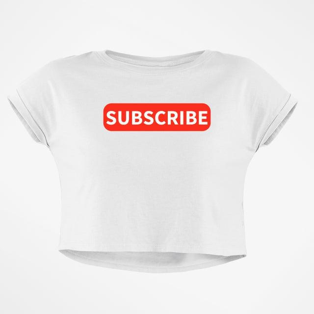 SUBSCRIBE CROP TOP