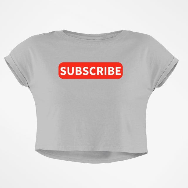 SUBSCRIBE CROP TOP