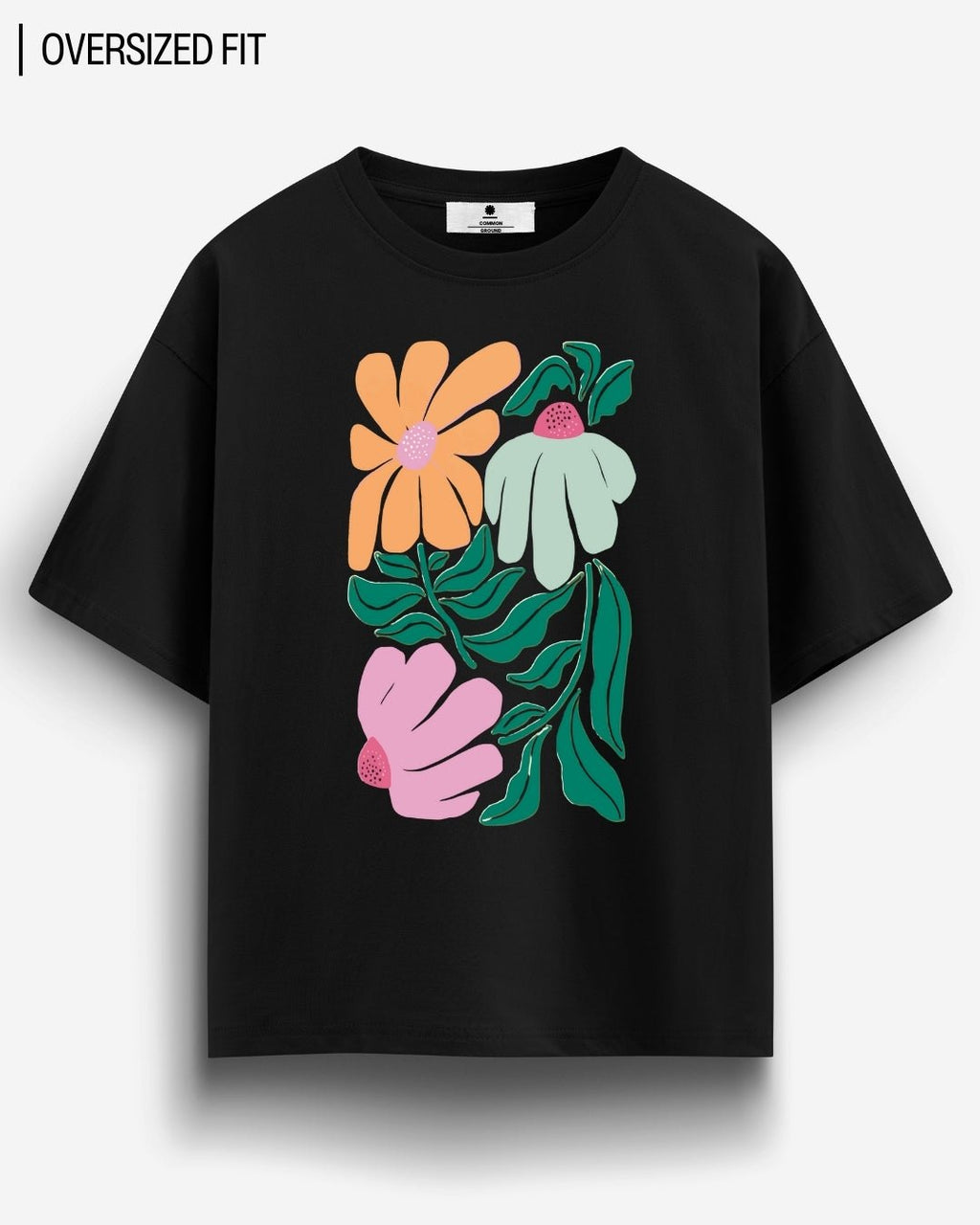 SUMMER BLOOM OVERSIZED T-SHIRT
