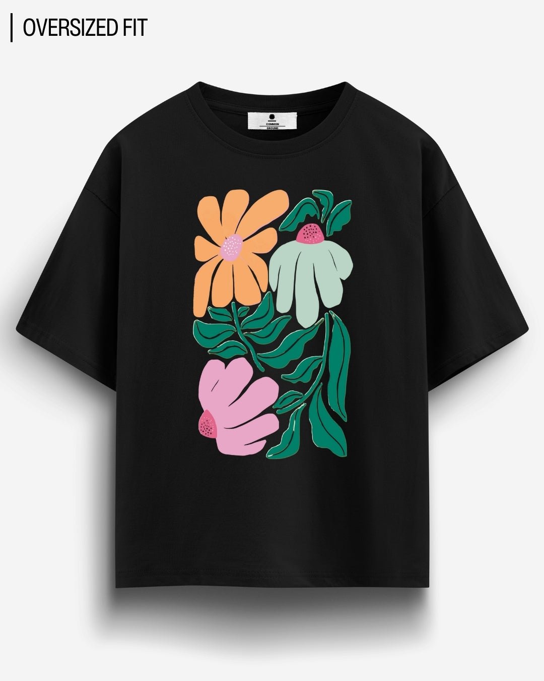 SUMMER BLOOM OVERSIZED T-SHIRT