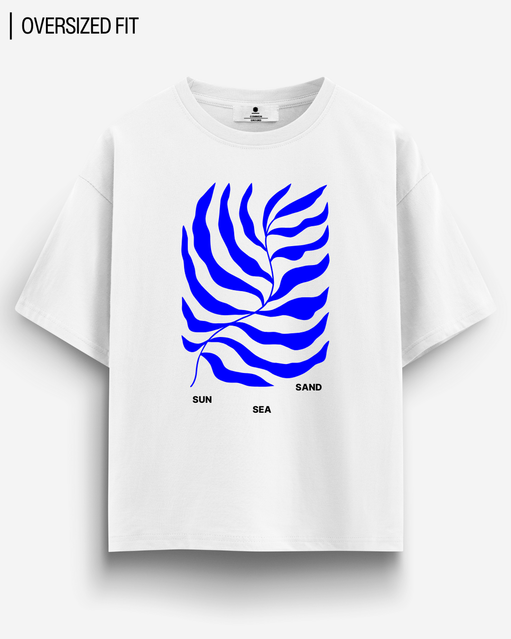 SUN SEA SAND OVERSIZED T-SHIRT