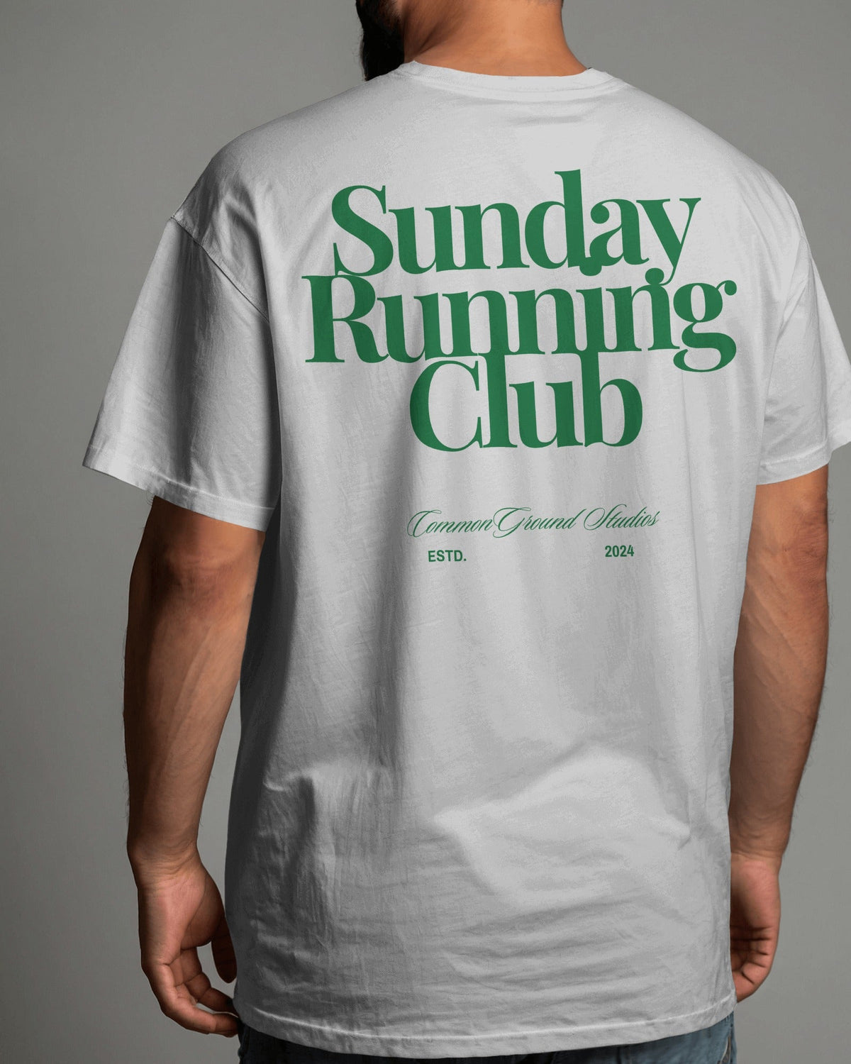 SUNDAY RUNNING OVERSIZED T-SHIRT