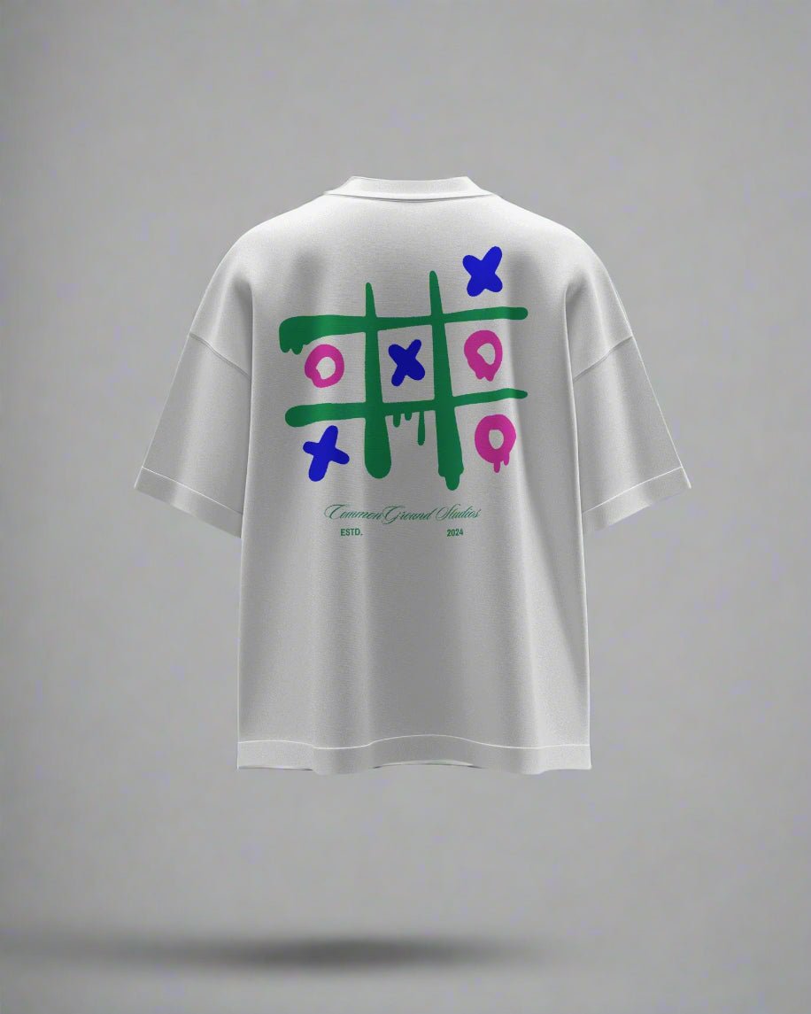 TIC TAC TOE OVERSIZED T-SHIRT