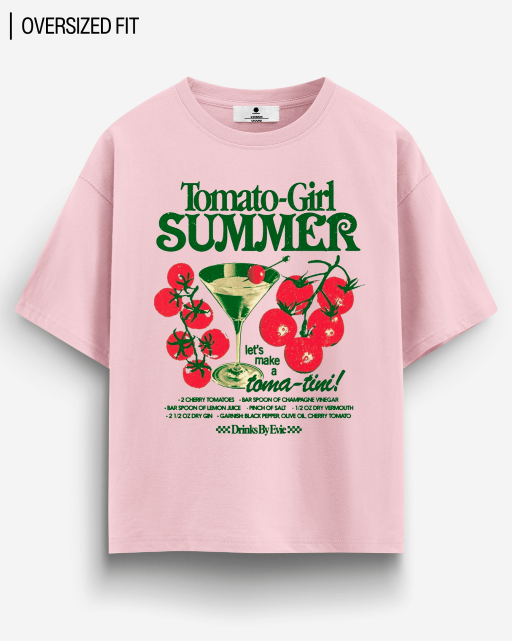 TOMATO GIRL OVERSIZED T-SHIRT